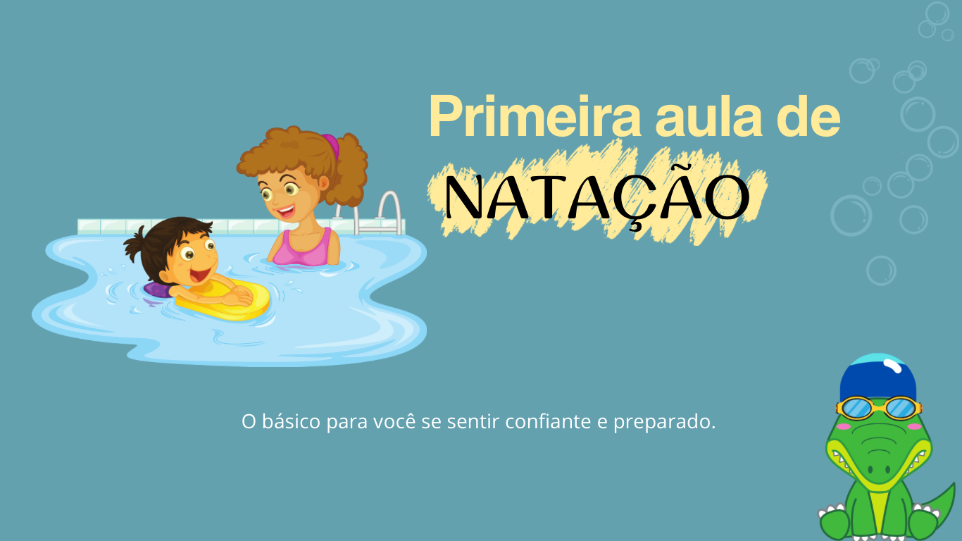 Aula de natação 