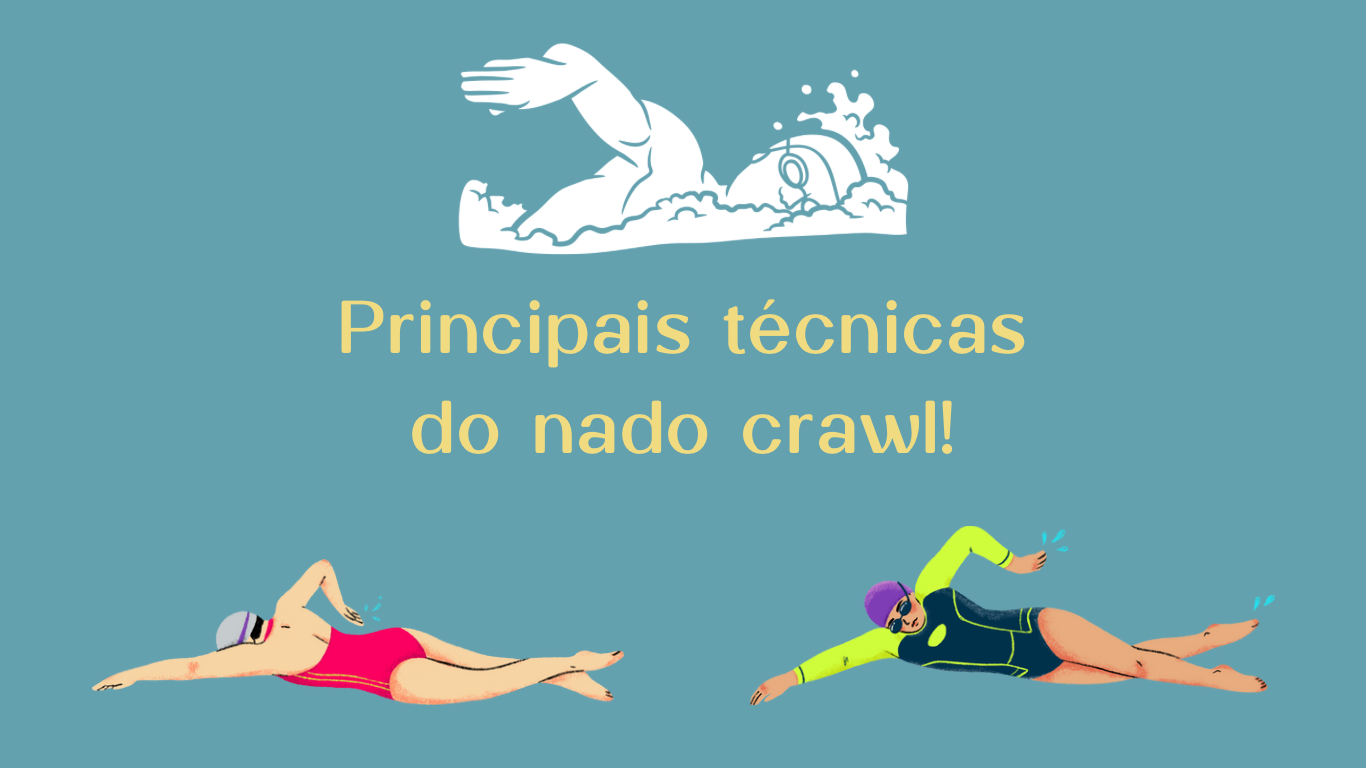 principais técnicas do nado crawl